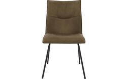 Goossens eetkamerstoel milan groen micro leer - 8231023-01