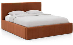 Goossens bedframe carte oranje stof - 8231026-goossens-carte-bedframe-microvezel-08