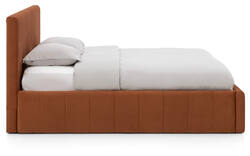 Goossens bedframe carte oranje stof - 8231026-goossens-carte-bedframe-microvezel-08