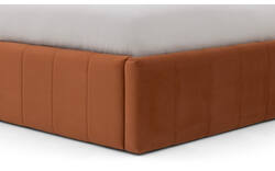 Goossens bedframe carte oranje stof - 8231026-goossens-carte-bedframe-microvezel-08