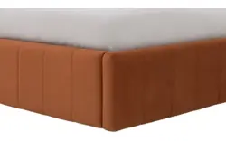 Goossens bedframe carte oranje stof - 8231026-goossens-carte-bedframe-microvezel-08