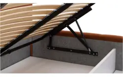 Goossens bedframe carte oranje stof - 8231026-goossens-carte-bedframe-microvezel-08