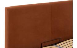 Goossens bedframe carte oranje stof - 8231026-goossens-carte-bedframe-microvezel-08