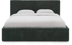 Goossens bedframe mysen storage groen stof - 8231027-08