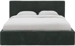 Goossens bedframe mysen storage groen stof - 8231027-08