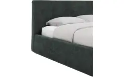 Goossens bedframe mysen storage groen stof - 8231027-08