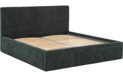 Goossens bedframe mysen storage groen stof - 8231027-08