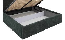 Goossens bedframe mysen storage groen stof - 8231027-08