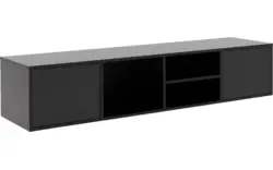 Goossens basic tv meubel madrid zwart melamine - 8231136-13