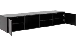 Goossens basic tv meubel madrid zwart melamine - 8231136-13