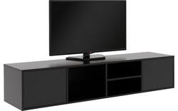 Goossens basic tv meubel madrid zwart melamine - 8231136-13