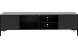 Goossens basic tv meubel madrid zwart melamine - 8231136-20