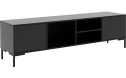 Goossens basic tv meubel madrid zwart melamine - 8231136-13