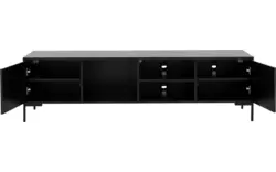 Goossens basic tv meubel madrid zwart melamine - 8231136-13