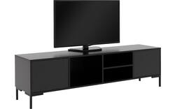 Goossens basic tv meubel madrid zwart melamine - 8231136-13