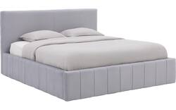 Goossens bedframe carte grijs stof - 8231155-goossens-carte-bedframe-microvezel-01