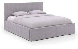 Goossens bedframe mysen storage grijs stof - 8231156-01
