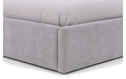 Goossens bedframe mysen storage grijs stof - 8231156-02