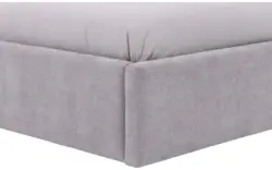 Goossens bedframe mysen storage grijs stof - 8231156-02
