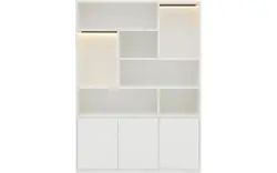 Goossens basic buffetkast madrid wit melamine - 8231200-03