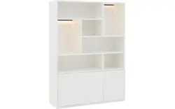 Goossens basic buffetkast madrid wit melamine - 8231200-03
