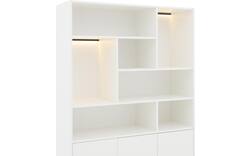 Goossens basic buffetkast madrid wit melamine - 8231200-03