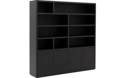 Goossens buffetkast barcelona zwart eiken - 8231282-03