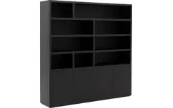 Goossens buffetkast barcelona zwart eiken - 8231282-03