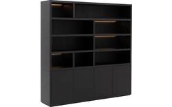 Goossens buffetkast barcelona zwart eiken - 8231282-04