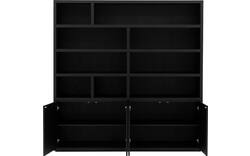 Goossens buffetkast barcelona zwart eiken - 8231282-03