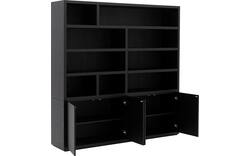 Goossens buffetkast barcelona zwart eiken - 8231282-03