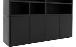 Goossens buffetkast barcelona zwart eiken - 8231282-03