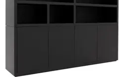 Goossens buffetkast barcelona zwart eiken - 8231282-03