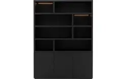 Goossens buffetkast barcelona zwart eiken - 8231283-05