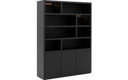Goossens buffetkast barcelona zwart eiken - 8231283-06