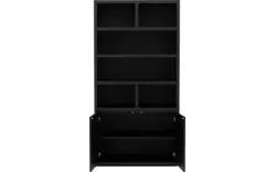 Goossens buffetkast barcelona zwart eiken - 8231284-04