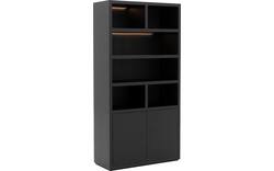Goossens buffetkast barcelona zwart eiken - 8231284-06