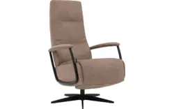 Goossens excellent relaxstoel riati bruin micro leer - 8231285-01