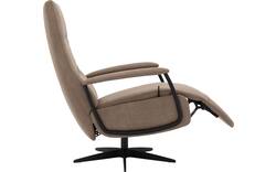 Goossens excellent relaxstoel riati bruin micro leer - 8231285-01