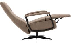 Goossens excellent relaxstoel riati bruin micro leer - 8231285-01
