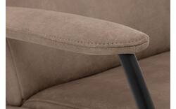 Goossens excellent relaxstoel riati bruin micro leer - 8231285-01