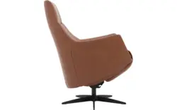 Goossens excellent relaxstoel lecce bruin leer - 8231287-01