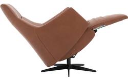 Goossens excellent relaxstoel lecce bruin leer - 8231287-01