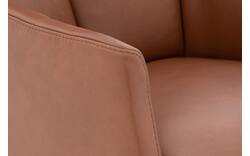 Goossens excellent relaxstoel lecce bruin leer - 8231287-01