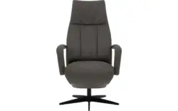 Goossens excellent relaxstoel loreto grijs micro leer - 8231288-01