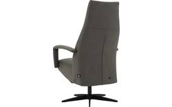 Goossens excellent relaxstoel loreto grijs micro leer - 8231288-01