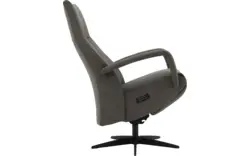 Goossens excellent relaxstoel loreto grijs micro leer - 8231288-01