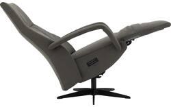 Goossens excellent relaxstoel loreto grijs micro leer - 8231288-01