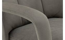Goossens excellent relaxstoel loreto grijs micro leer - 8231288-01