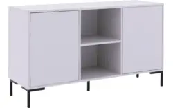 Goossens basic dressoir madrid grijs melamine - 8231293-goossens-basic-madrid-dressoir-melamine-01